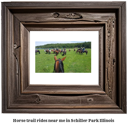 horse trail rides near me in Schiller Park, Illinois